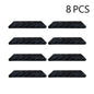 Carpet Non-Slip Corner Grippers 8/16-Pack Reusable Washable Anti-Curling Rug Tape Pads