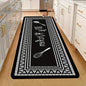 VIKAMA 1/2PCS Modern Simple Kitchen Mat Set Long Strip Absorbent Oil Absorbent Foot Mat Household Bathroom Door Mat