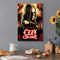 Ozzy Osbourne Band Art Poster Heavy Metal Band Rock Canvas Painting  Wall Art Picture Print Modern Family Bedroom Decor Posters