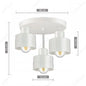 Creative New LED Ceiling Ceiling Ceiling Lamp Living Room Dining Room Corridor Kitchen Bedroom Decorative Lighting