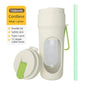 Portable Electric Blender Bottle – 6-Blade Smoothie Maker USB