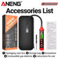 Handheld Methane & Combustible Gas Leak Detector — Portable Gas Concentration Meter with LCD, Audible Alarm & Vibration