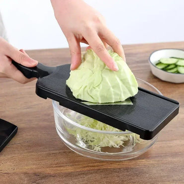 Cabbage Grater Vegetable Slicer 32 x 10 cm (12.6 x 3.9 in) Handheld Stainless Steel Blade Multi-Function Vegetable Shredder & Salad Cutter