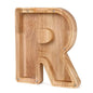 26-Letter Wooden Piggy Bank A-Z Alphabet Coin Money Box Kids Savings Jar Desktop Decor Gift