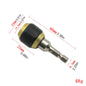 1/4-Inch (6.35mm) Hex Quick-Release Bit Holder Extension Rod — Pop-Up Self-Locking 60mm / 150mm Drill Driver Adapter