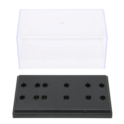 Home Music Phonograph Shell Case Phonograph Head Storage Box High End Phonograph Head Long Needle Rack Display Sample Box