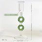 Nordic Christmas Tree Glass Candle Holders - Borosilicate Candelabra Tabletop Decor for Home, Party & Birthday