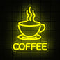 Coffee Led Neon Sign, Coffee Super Bright Sign, Usb Connection Powered, Suitable For Coffee Shop Front Desk Business Art Decor.