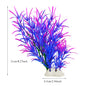 Artificial Aquarium Plants — Plastic Underwater Decorations for Fish Tanks, Realistic Aquarium Decor