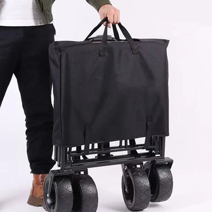 Camping Cart Folding Wagon Cover Storage Bag Dustproof Waterproof and