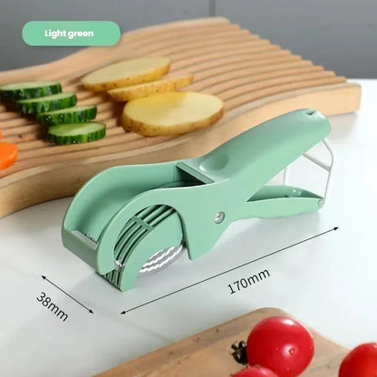 Stainless Steel Vegetable and Fruit Slicer - Multi-Function Salad Shredder | Kitchen Accessory