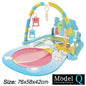 Baby Fitness Play Gym with Music & Piano Mat