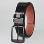 Men's PU Leather Belt with Metal Buckle 1.5 in (3.8 cm) Casual & Business Jeans Belt