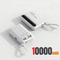 120W Portable Power Bank — 4-in-1 Built-In Cables & LED Digital Display, 10,000/30,000/50,000 mAh, PD 20W
