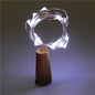 Wine Bottle Cork LED String Lights 2M (6.6 ft) Copper Wire Fairy Lights Battery-Operated Holiday & Christmas Decor