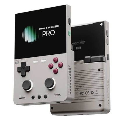 TRIMUI BRICK PRO Handheld Game Console - 3.95" IPS, Allwinner A133P, Linux, Hall Effect, 5000mAh, 3 Colors