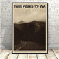 Twin Peaks TV Series Shows Classic Movie Anime Poster And Prints Canvas Painting Art Wall Pictures For Living Room Home Decor
