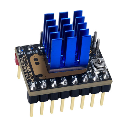 Silent UART Stepper Motor Driver for 3D Printers – Low-Heat, CoolStep & StallGuard Compatible with SKR, Octopus, Ender Boards