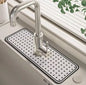 VIKAMA Cartoon Cute Faucet Mat Kitchen Super Absorbent Mat Coffee Machine Drain Mat Drying Mat Quick-Drying Bathroom Drain Mat