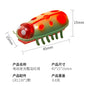 Interactive Battery Operated Bug Cat Toy for Kittens Automatic Vibration Beetle with Obstacle Avoidance