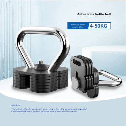 Pure Steel Adjustable Dumbbell Set 4kg–102kg | Quick 2kg Increment Square Plug-In (Pair)