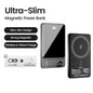 Ultra-Thin Magnetic Wireless Power Bank 5000/10000mAh – Fast MagSafe Portable Charger for iPhone, Apple Watch & Samsung