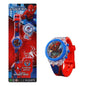 Kids LED Light-Up Digital Watch – 36mm Case, Cartoon Characters, 3BAR Water Resistant, Soft Rubber Strap