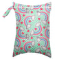 Waterproof Wet Bag 30 x 40 cm (11.8 x 15.7 in) Reusable Washable Diaper & Swim Pouch for Travel