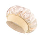 Women’s Satin Bonnet – Wide-Brim Night Sleeping & Hair Care Cap