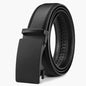 Men's PU Leather Belt with Metal Buckle — 3.5 cm (1.4 in) Wide Dress & Casual Belt for Jeans and Cargo Pants