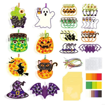 Handmade Thanksgiving Window Hanging Decorations Set Of 6 Paper Cutouts For Festival Home And Office Decors 87HA