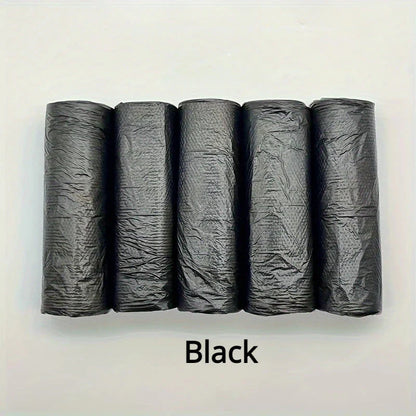 100PCS Mixed Color Garbage Bags – Thick Disposable Trash Can Liners