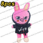 Kawaii 23 cm (9.1 in) Plush Stuffed Animal, Cute Cartoon Companion Toy & Room Decor Gift