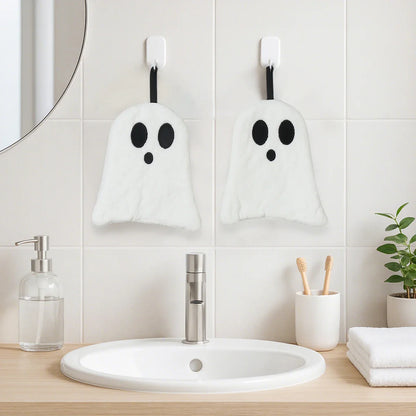 2-Pack Black Cat Hand Towels – Cute Halloween Kitchen & Hand Towels, Super Absorbent