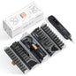 180-in-1 Precision Electric Screwdriver Set Magnetic Phillips Torx Hex Bits with LED Case