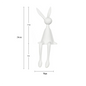 Creative Home Decor Rabbit Statue Abstract Art Sculpture Desk Living Room TV Cabinet Wine Cabinet Handicrafts Ornaments