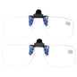 Ultra-Light Clip-On Flip-Up Rimless Reading Glasses — Presbyopic Magnifiers +1.0 +1.5 +2.0