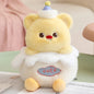 Cute Cartoon Egg & Toast Plush Toy – Breakfast Expression Stuffed Doll Pillow | Soft Baby Comfort Toy & Christmas Gift