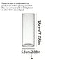 Clear Cylinder Borosilicate Glass Candle Holder Pillar Vase for Wedding & Party Centerpieces (Candles Not Included)