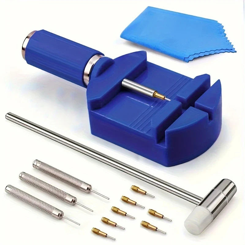 Watch Link Removal Tool Kit - Watch Band Pin Remover & Repair Tools for Strap Adjustment