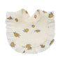 Muslin Cotton Baby Bibs & Burp Cloths - Ruffle Bandana Drool Bibs for Newborns