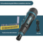 Cordless Electric Screwdriver Set 3.6V 2Nm 200 RPM Rechargeable Wireless Precision Drill for Home DIY
