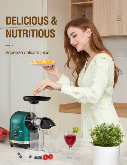 LUFVEBUT BP-8038 Slow Masticating Juicer, 200 W