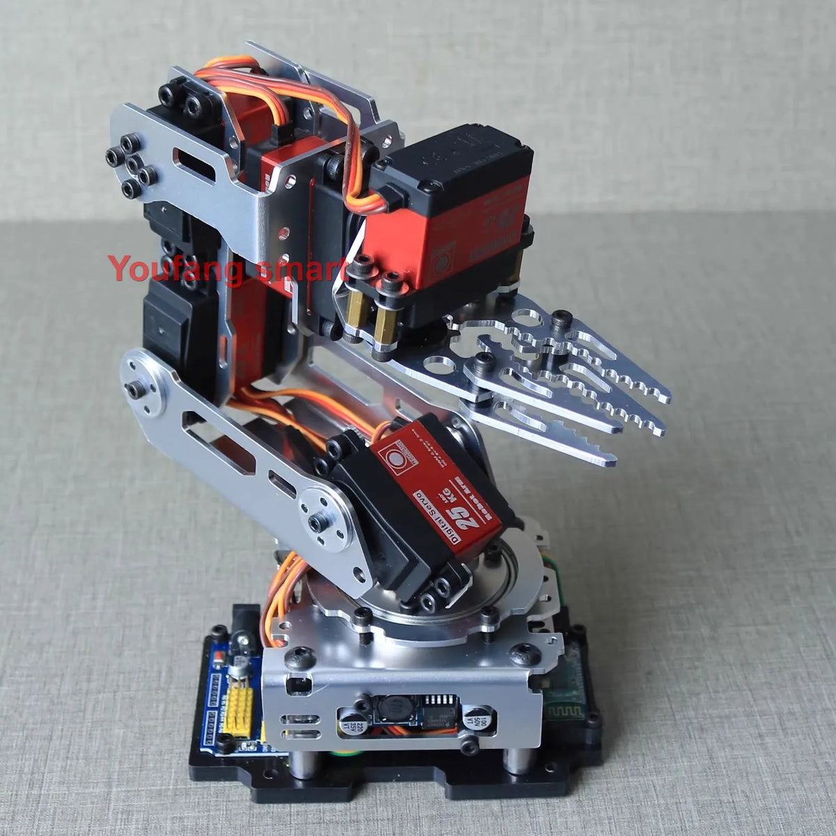 YoufangSmart 6-DOF Robotic Arm Kit with Claw