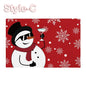 Christmas Door Mat Outdoor Welcome Mat For Front Door, Entryway Christmas Carpet, 60X40CM Inch Door Mats, Anti-Slip Rug For Home