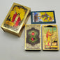 Classical Gold Foil Waterproof Tarot Cards With Megnet Box As Special Gift