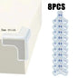 Transparent Baby Safety Strip with Double-Sided Tape for Furniture