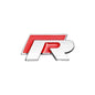 3D Metal R Logo Car Trunk Emblem Sticker Rear Body Badge for Golf Polo Jetta Beetle Passat Tiguan