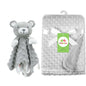 Personalized Newborn Baby Blanket with Name & Custom Stroller Gift Set