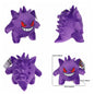 Sleeping Gengar Plush Toy Soft Anime Ghost Monster Peluche Doll Cute Birthday Gift for Kids